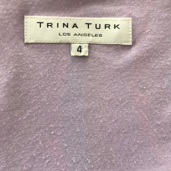 Colorful Trina Turk Silk Sun Dress Size 4 - Picture 5 of 7